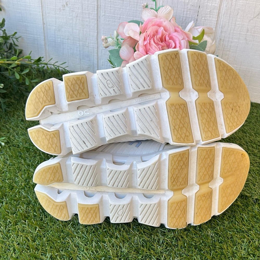 On Cloudswift Undyed white 
Sneakers women size 6 gently used - Picture 16 of 16